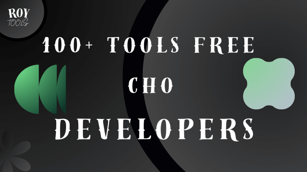 Hơn 100 tools miễn phí cho Developers giúp cải thiện tốc độ làm việc