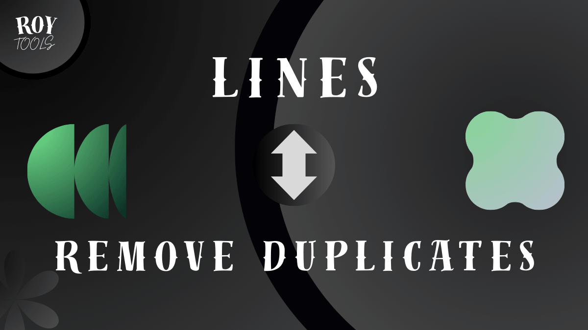 Lọc & Xóa Các Dòng Trùng Lặp Trong Text Hàng Loạt